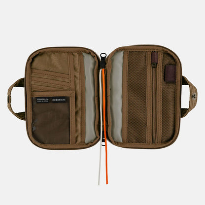 Hobonichi Techo 2027 A6 Original Planner Cover POTR Stroll Light Brown Nylon Organizer