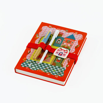 Yumi Kitagishi Shiro Neko Charm Book Band for Hobonichi HON A6 A5