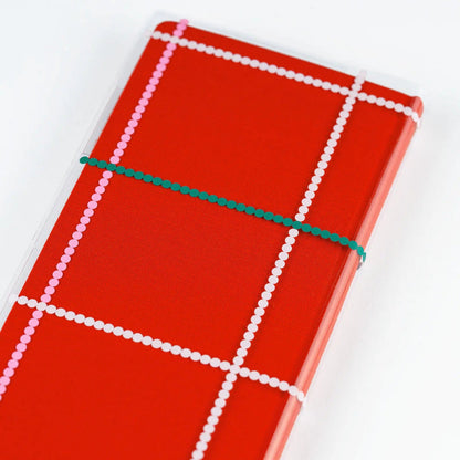 Yoshishige Watanabe Dot Check Clear Cover for Hobonichi Techo