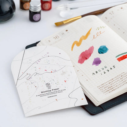 Hobonichi Techo 2027 TSUKI no IRO Ink Blotting Paper 5 Sheets