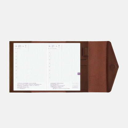 Hobonichi Techo GLOW CHIANTI Original A6 Leather Cover