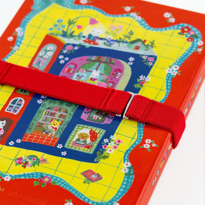 Yumi Kitagishi Shiro Neko Charm Book Band for Hobonichi HON A6 A5