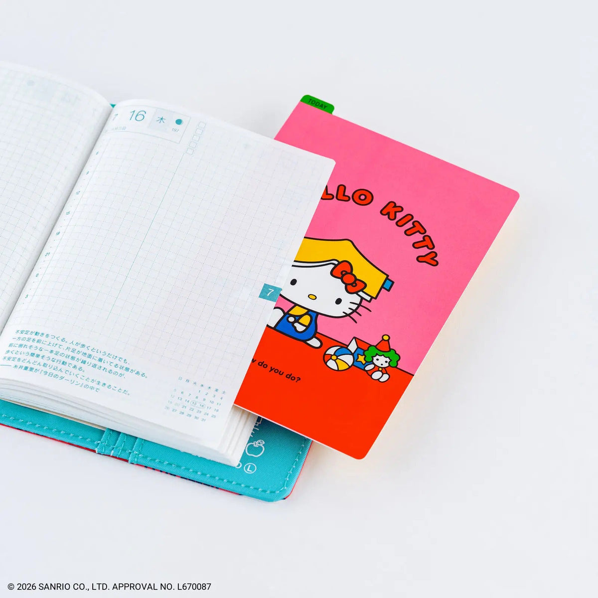 HELLO KITTY Hobonichi Techo Pencil Board