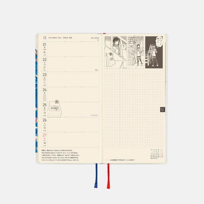 Hobonichi Techo 2026 Detective Conan Motif Weeks Japanese Edition Planner