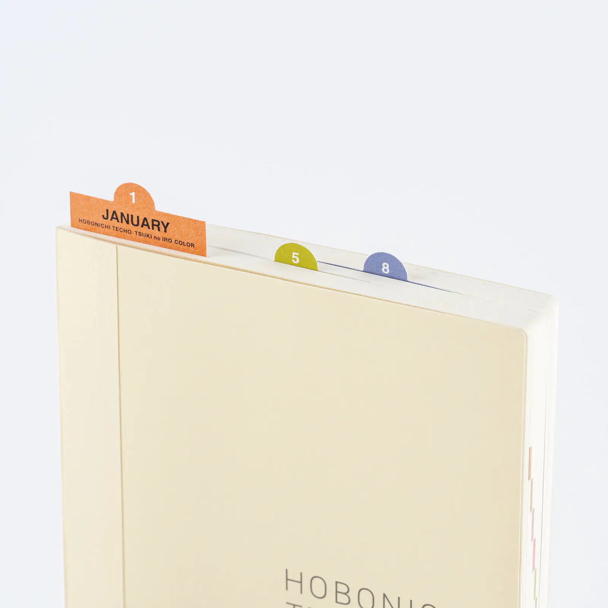 Hobonichi Techo 2027 TSUKI no IRO Bookmark-Style Foil Stickers