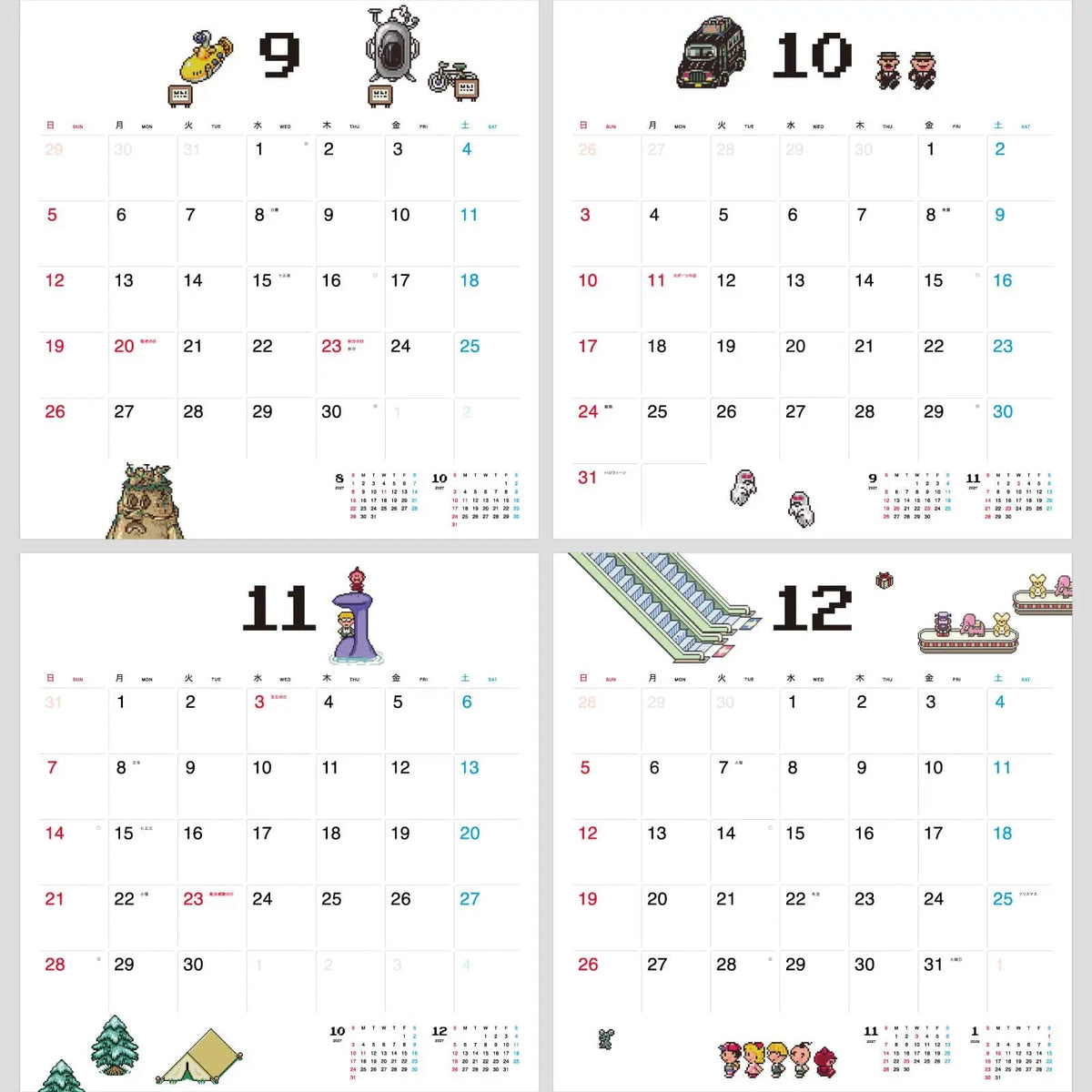 MOTHER × Hobonichi Whiteboard Calendar 2027