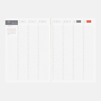 Hobonichi Techo Cousin 2027 A5 English Edition Planner