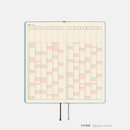 Hobonichi Techo 2027 Weeks Seaglass Planner