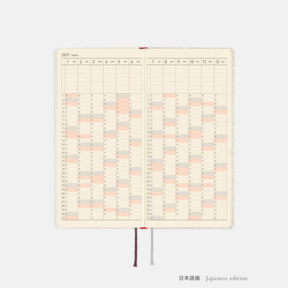 Hobonichi Techo 2027 Weeks Frederick Planner
