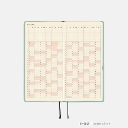 Hobonichi Techo 2027 Weeks Hisui Planner