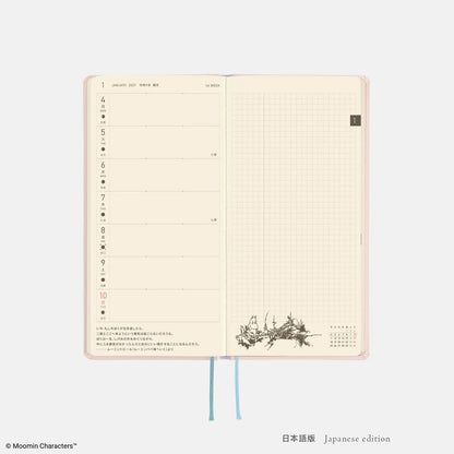 Moomin Hobonichi "Gather Around the Table" 2027 Weeks Planner