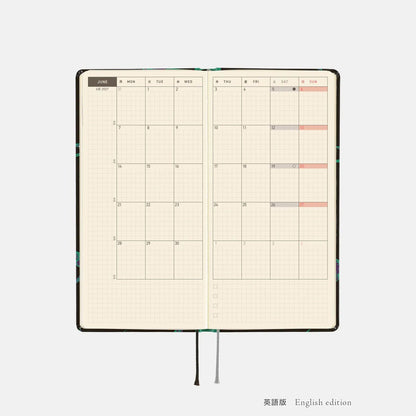 Hobonichi Techo 2027 Weeks LUCKY SWALLOW Planner