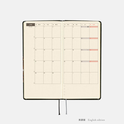 Hobonichi Techo 2027 tanakadaisuke Starlight Weeks Cover