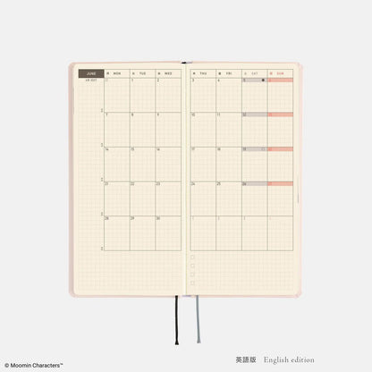Moomin Hobonichi "Gather Around the Table" 2027 Weeks Planner