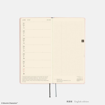 Moomin Hobonichi "Gather Around the Table" 2027 Weeks Planner