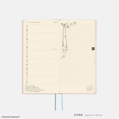 Moomin Hobonichi "Gather Around the Table" 2027 Weeks Planner