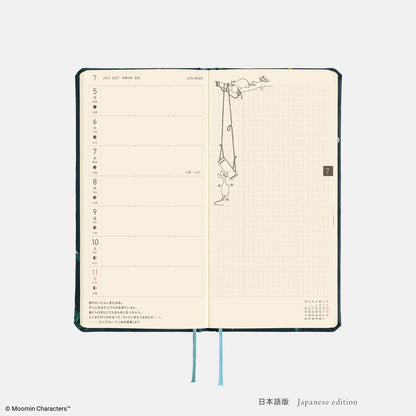 Moomin Hobonichi "A Day with Snufkin" 2027 Weeks Planner