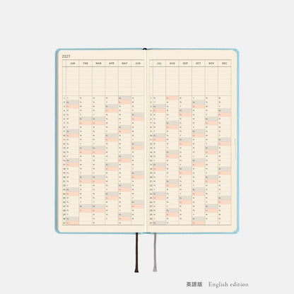 Hobonichi Techo 2027 Weeks Seaglass Planner