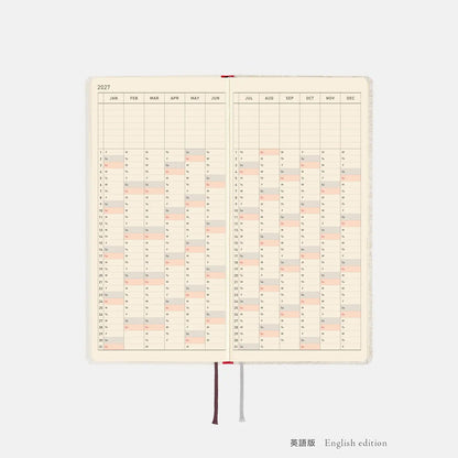 Hobonichi Techo 2027 Weeks Frederick Planner
