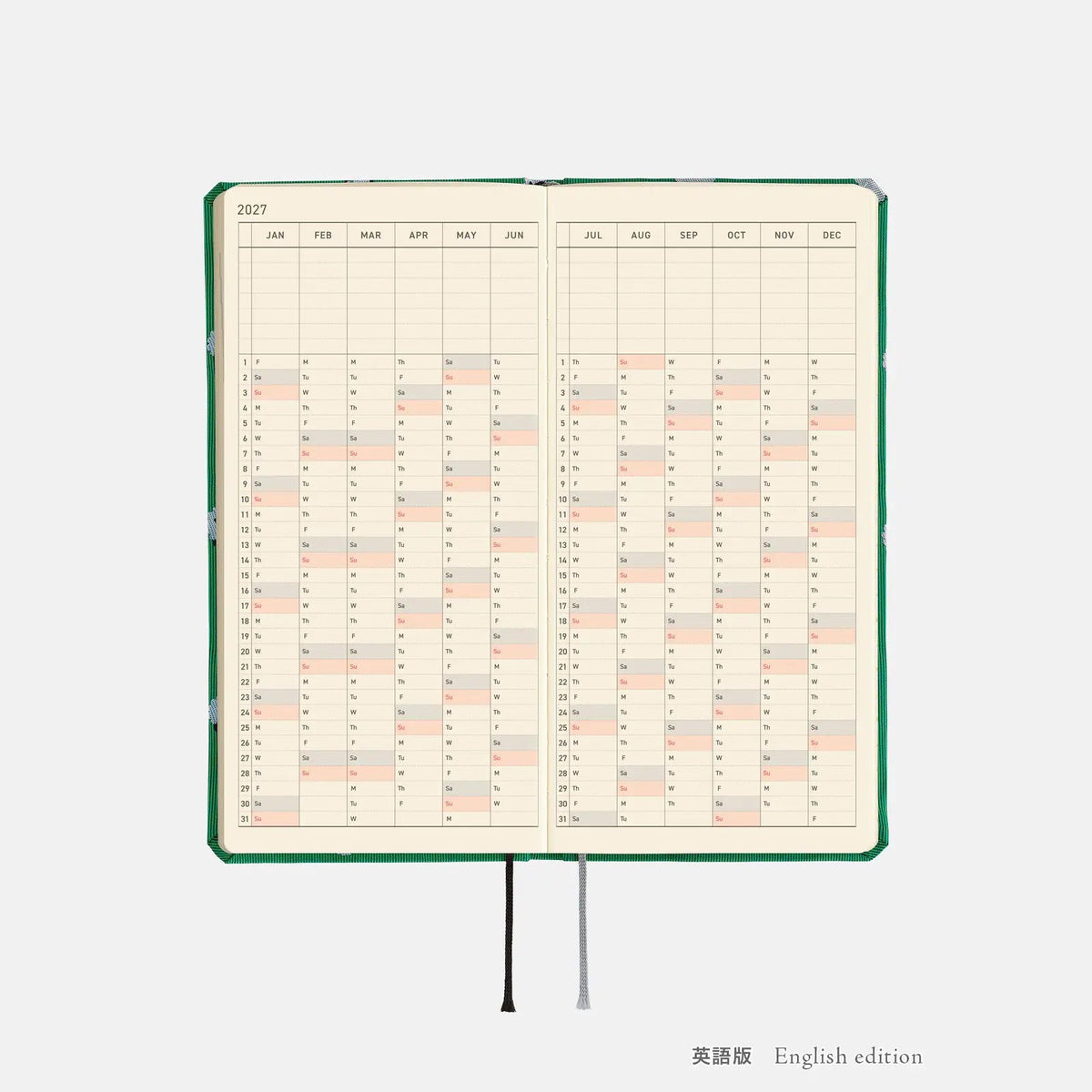 Hobonichi Techo 2027 Weeks Sheep Sheep Sheep Planner
