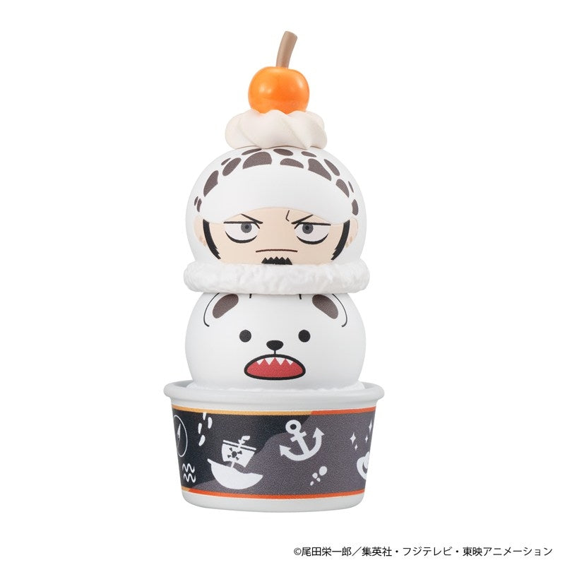 ONE PIECE Tsumichen Ice Cream Mascot Figure Set with Waffle Cone Cup