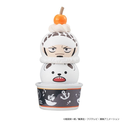 ONE PIECE Tsumichen Ice Cream Mascot Figure Set with Waffle Cone Cup