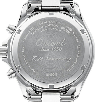 Orient Mako 75th Anniversary RN-TX0210L Solar Chronograph Watch