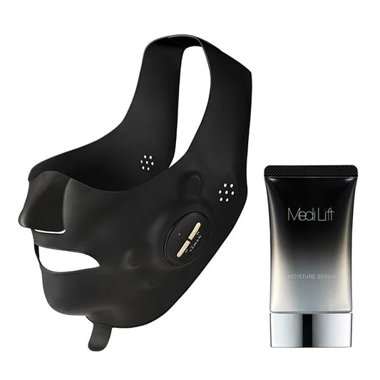 Ya-man MediLift Plus EMS Wearable Facial Device & Moisture Serum Set