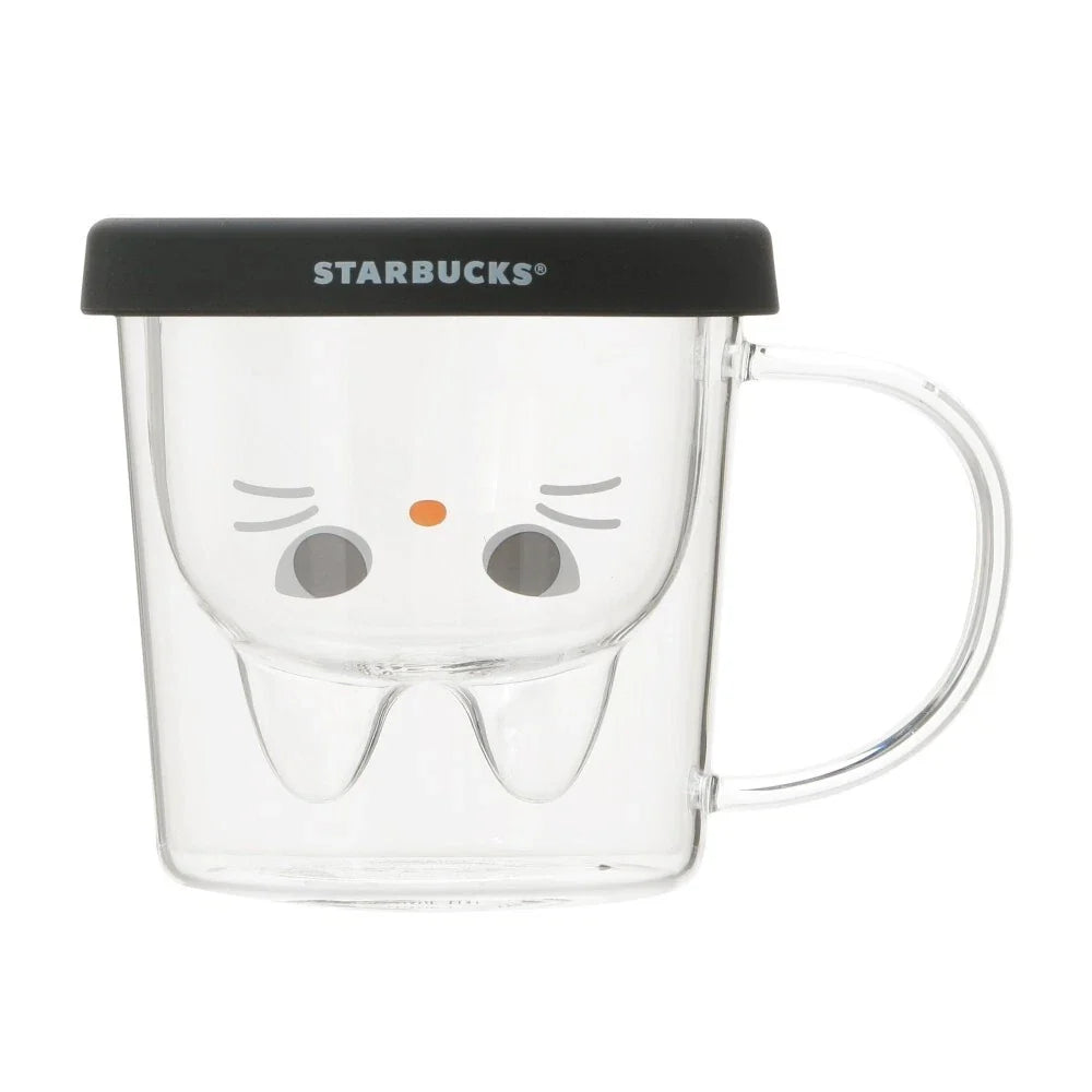 Starbucks Halloween 2024 Double Wall Glass Mug Clear 296ml
