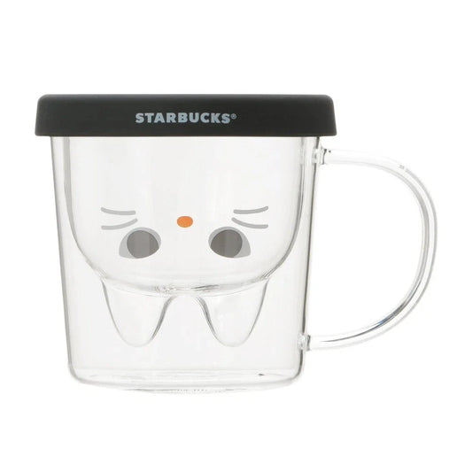 Starbucks Halloween 2024 Double Wall Glass Mug Clear 296ml