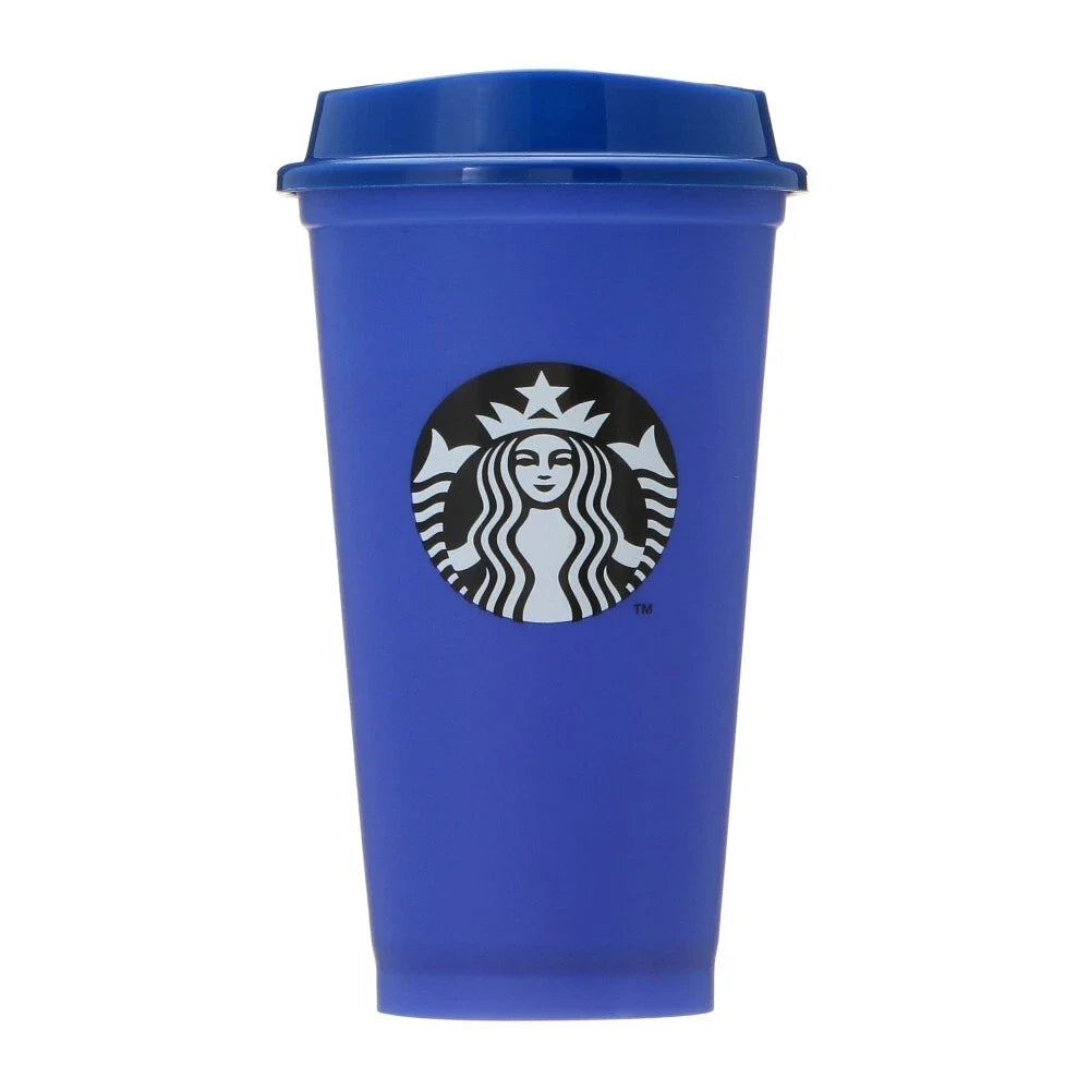 Starbucks Halloween 2024 Color Changing Reusable Cup 473ml Purple with Bearista Drink Hole Cap
