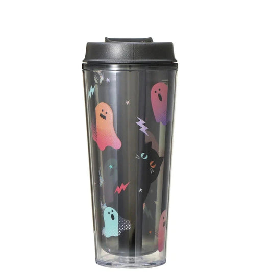 Starbucks Halloween 2022 Cat & Ghost Tumbler 473ml