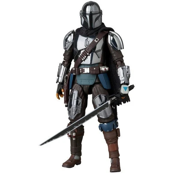 MAFEX No.256 The Mandalorian Chrome Ver. Action Figure