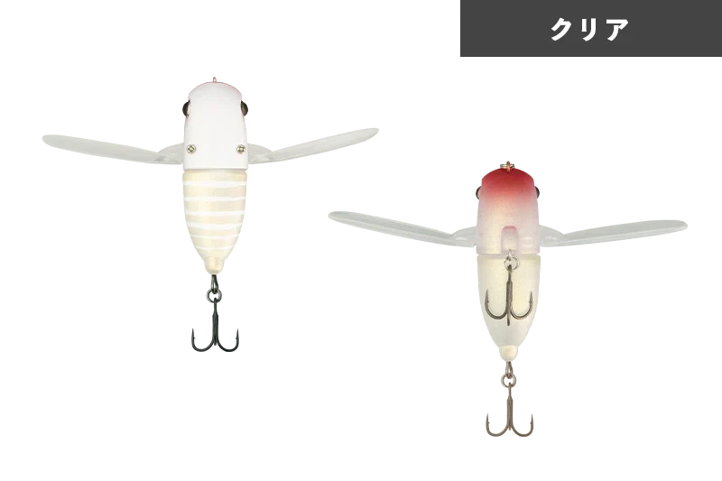 JACKALL SUISEN Soft Wing Material Topwater Cicada Lure 43 mm 5g bass fishing