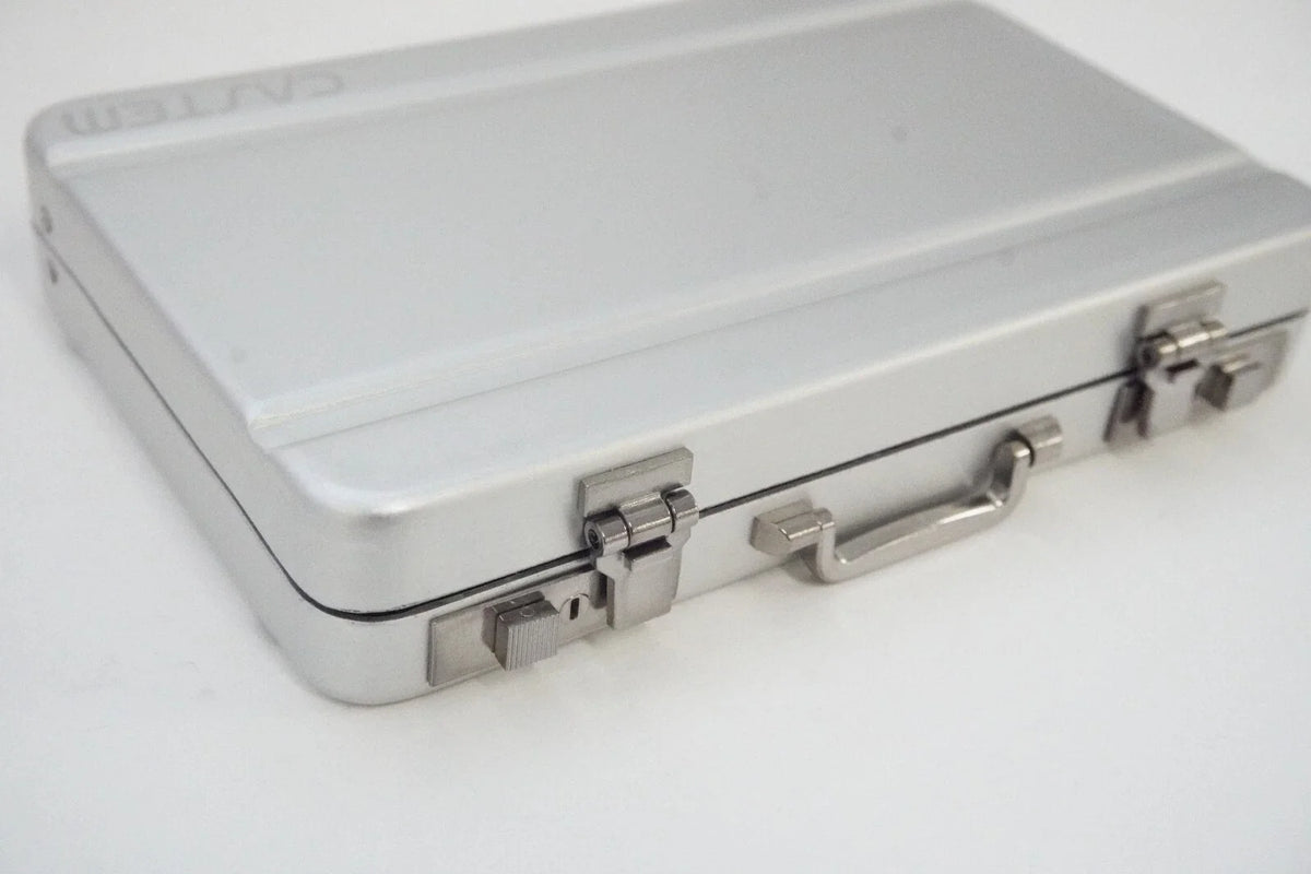 12 Types Micro Tool Set Miniature Collectibles Attaché Case Dad Gift