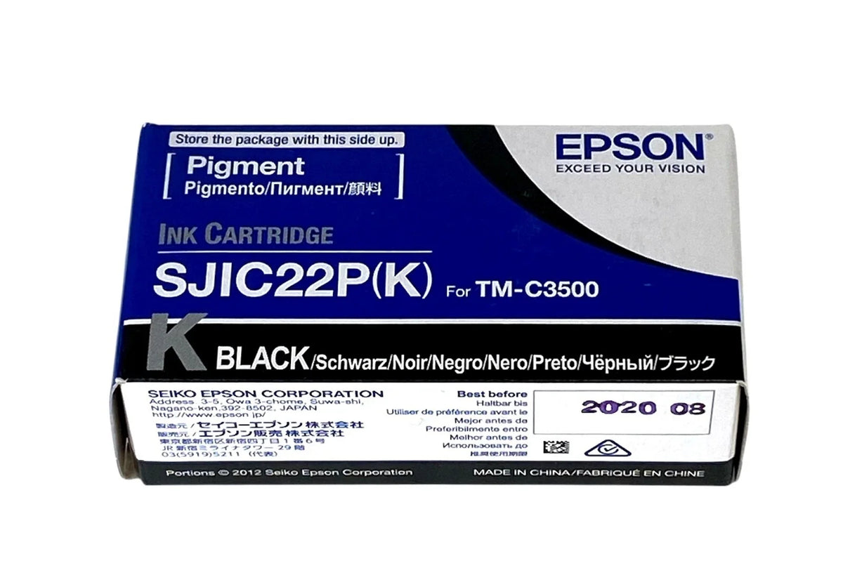 Epson SJIC22PK Black Ink Cartridge