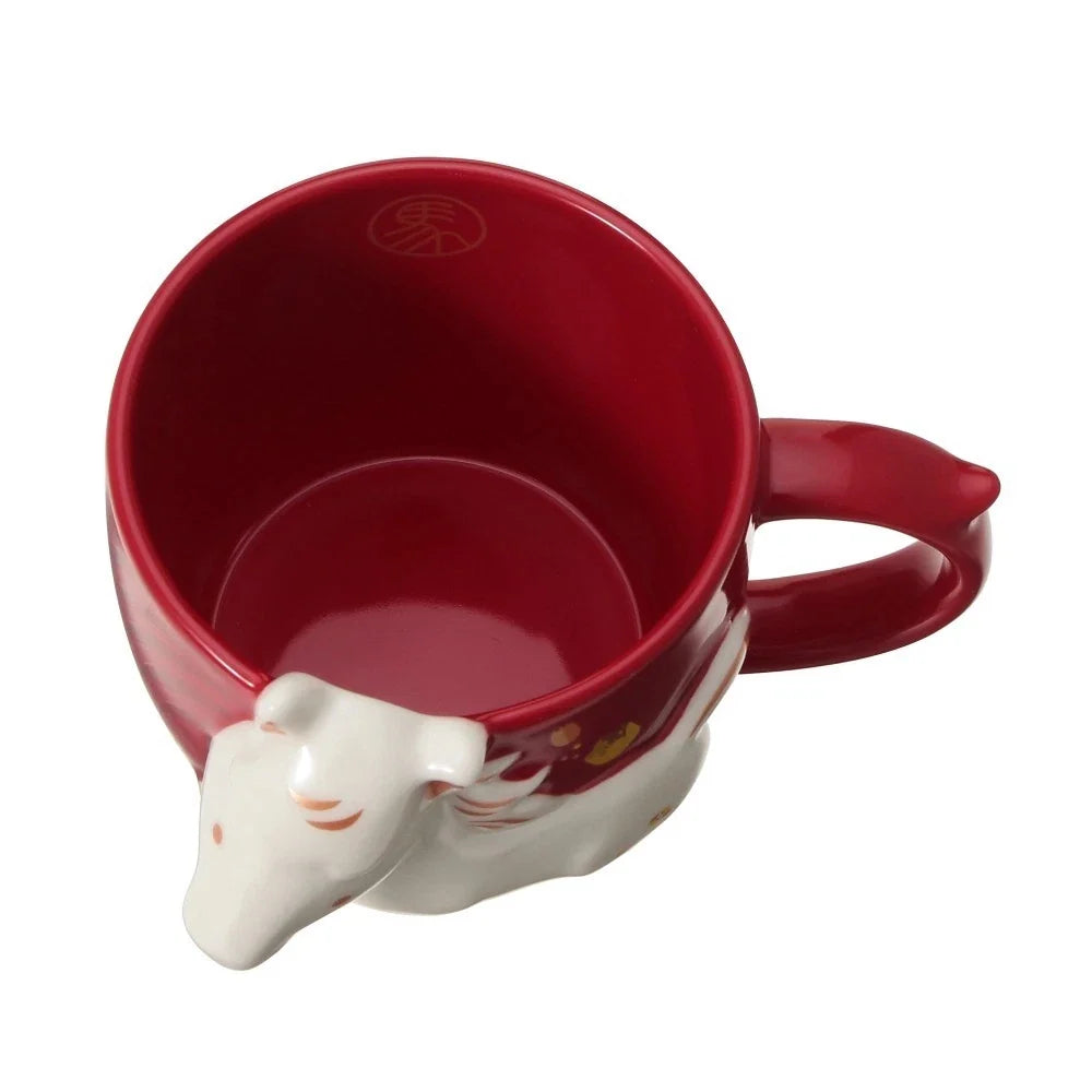 Starbucks New Year Zodiac Horse Ceramic Mug