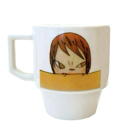 Yoshitomo Nara We Are Punks Big Mug Japanese Porcelain Stackable Cup