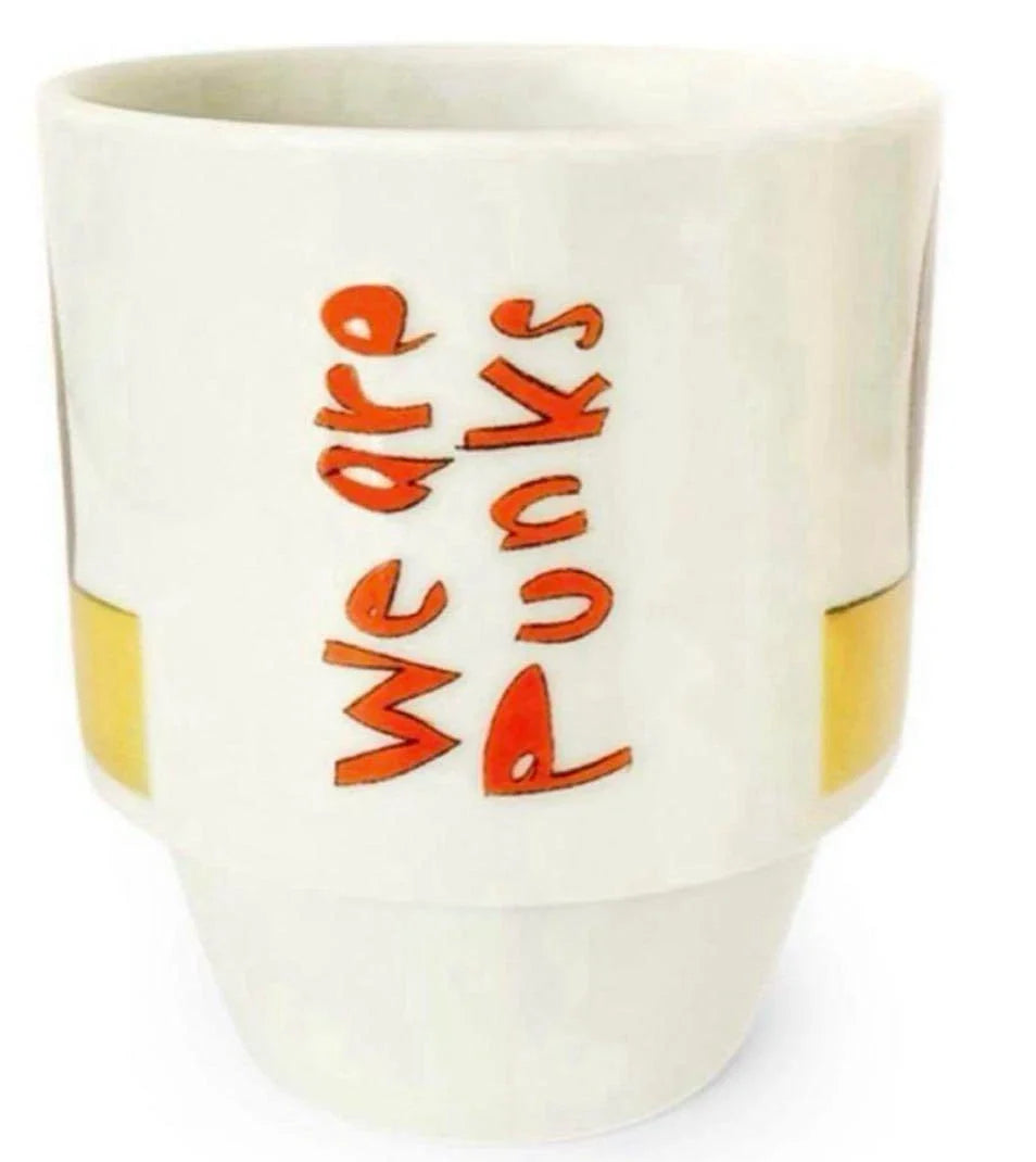 Yoshitomo Nara We Are Punks Big Mug Japanese Porcelain Stackable Cup
