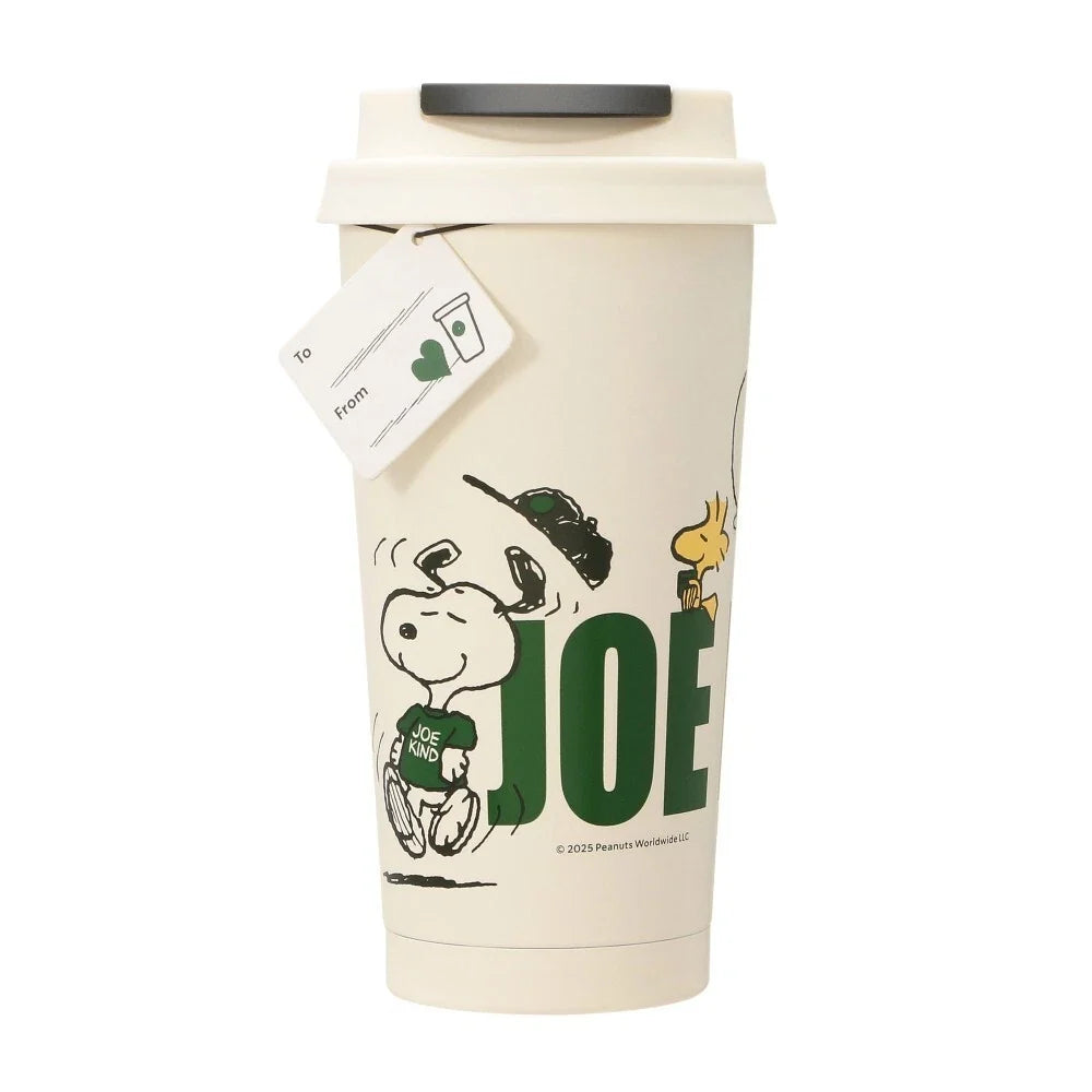 PEANUTS + Starbucks Japan 2025 JOE KIND SNOOPY Tumbler Mug Tote Bag Plush