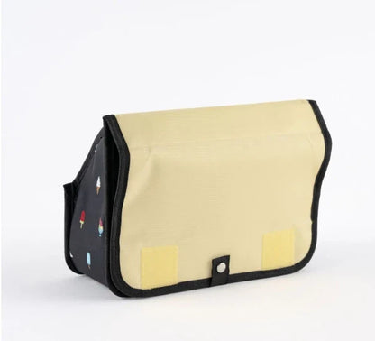 Hobonichi Techo 2026 Stappo Tie & Chief Happy Ice Cream Stand Pouch