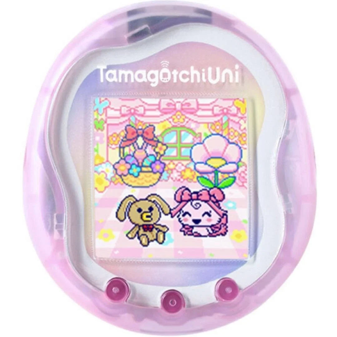 Tamagotchi Uni Aurora Pink Digital Pet Virtual Toy Limited Color Edition