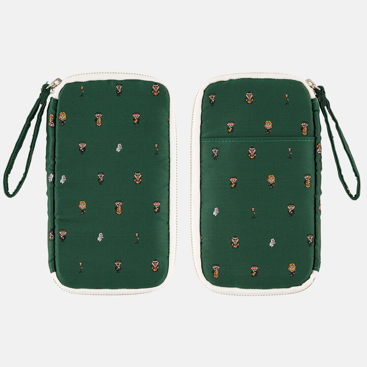 Hobonichi Techo 2026 Small Drawer Pouch MOTHER2 Runaway Five Jacquard Organizer Case