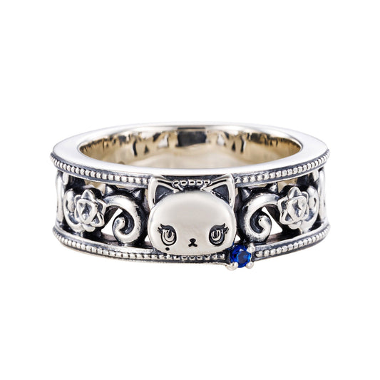 Adrosa Tourmary Sanrio Character 925 Sterling Silver Ring