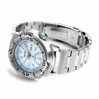 SEIKO Prospex Baby Tuna Monster Diver Scuba SBDY053 200M Ice blue Watch