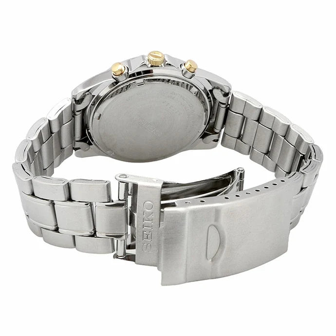 SEIKO SPIRIT SBTQ043 Black Quartz Stainless Steel Watch