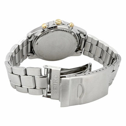 SEIKO SPIRIT SBTQ043 Black Quartz Stainless Steel Watch