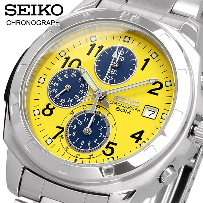 SEIKO Men’s Chronograph Watch SND409