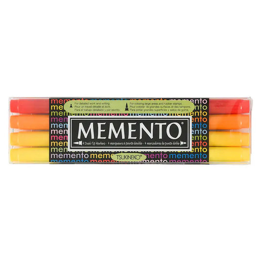Hobonichi Techo 2026 Dual Tip Water-Based Marker Set 4 Colors