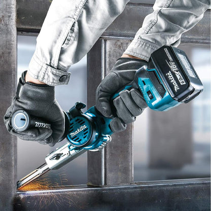 Makita BS180DZ Cordless Belt Sander Body Only with Side Grip 9mm Sanding Belts